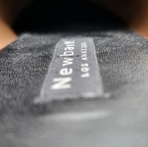 Newbark Melanie Mules Black Patent Leather Suede Loafers Slip Ons - Picture 12 of 14